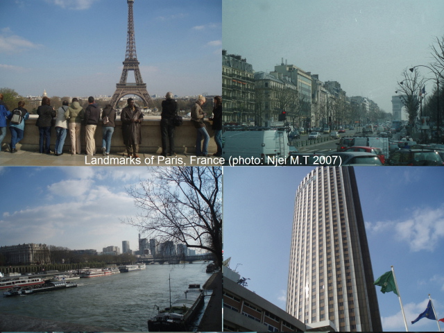 Paris Landmarks (photo: Njei M.T)